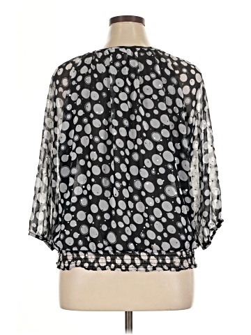 Cathy Daniels 3/4 Sleeve Blouse (view 2)