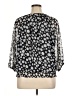 Cathy Daniels 100% Polyester Black 3/4 Sleeve Blouse Size XL - photo 2