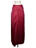 Unbranded 100% Polyester Burgundy Red Formal Skirt Size S - photo 1