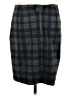 CAbi Argyle Gray Formal Skirt Size 8 - photo 2