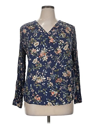 Brina & Em 3/4 Sleeve Blouse (view 1)
