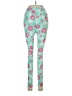 Lularoe Floral Teal Leggings One size - photo 2