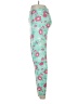 Lularoe Floral Teal Leggings One size - photo 5