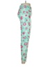 Lularoe Floral Teal Leggings One size - photo 4