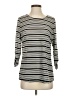 Cathy Daniels Silver 3/4 Sleeve T-Shirt Size S - photo 1