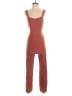 Forever 21 Solid Brown Jumpsuit Size S - photo 1