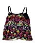 Justice 100% Polyester Black Sleeveless Top Size 12 - photo 2