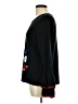 Holiday Time 100% Acrylic Black Pullover Sweater Size 12 - 14 - photo 5