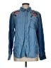 Rails Blue Long Sleeve Button-Down Shirt Size L - photo 1