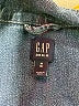 Gap 100% Cotton Blue 3/4 Sleeve Top Size 8 - photo 3