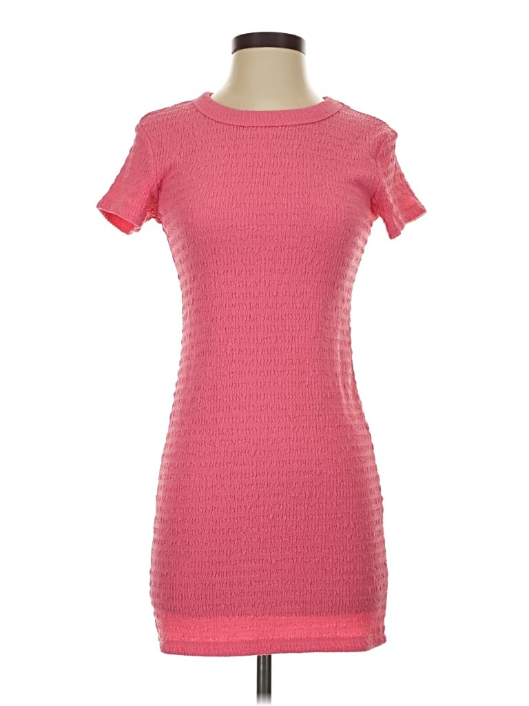 Pre-owned Elodie Casual Dress In Pink