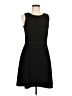 Cynthia Steffe 100% Polyester Solid Black Cocktail Dress Size 8 - photo 1