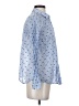 J.Jill Polka Dots Blue Long Sleeve Button-Down Shirt Size XS - photo 4