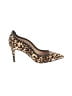 Sam Edelman Animal Print Brown Tan Heels Size 8 1/2 - photo 1