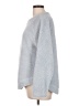 Ann Taylor LOFT 100% Polyester Silver Pullover Sweater Size L - photo 5