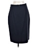 Elie Tahari Solid Blue Wool Skirt Size 8 - photo 2