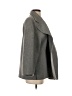 Theory Chevron-herringbone Gray Wool Coat Size S - photo 4