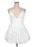 STAUD 100% Polyester White Cocktail Dress Size 14 - photo 1