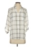 Fortune + Ivy 100% Polyester Ivory 3/4 Sleeve Blouse Size S - photo 1