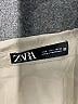 Zara 100% Polyester Tan Trenchcoat Size S - photo 6