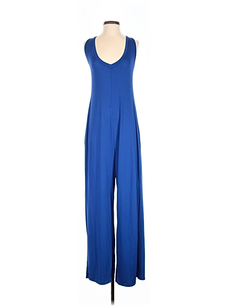 Pre-owned Unbranded Jumpsuit In Blue