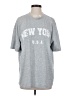 Shein Silver Short Sleeve T-Shirt Size 4 - photo 1