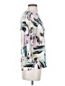 Halogen 100% Polyester Ivory 3/4 Sleeve Blouse Size S - photo 4