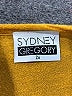 Sydney Gregory Yellow Short Sleeve Top Size 2X - photo 7