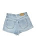 Aero 100% Cotton Blue Denim Shorts Size 10 - photo 2