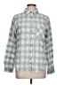 BKE Checkered-gingham Gray Long Sleeve Button-Down Shirt Size L - photo 1
