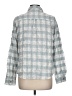 BKE Checkered-gingham Gray Long Sleeve Button-Down Shirt Size L - photo 2