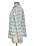 BKE Checkered-gingham Gray Long Sleeve Button-Down Shirt Size L - photo 5