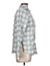 BKE Checkered-gingham Gray Long Sleeve Button-Down Shirt Size L - photo 4