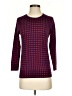 J.Crew 100% Merino Houndstooth Red Wool Sweater Size S - photo 1