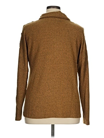 Joan Vass New York Long Sleeve Turtleneck (view 2)