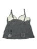 Unbranded Polka Dots Black Swimsuit Top Size 24W - photo 2