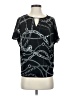 MICHAEL Michael Kors Black Short Sleeve Blouse Size XS - photo 1