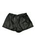 Fashion Nova 100% Polyester Metallic Black Athletic Shorts Size 1X - photo 1