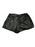 Fashion Nova 100% Polyester Metallic Black Athletic Shorts Size 1X - photo 2
