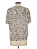 Shein Animal Print Tan Short Sleeve T-Shirt Size 12 - photo 2