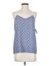 Express 100% Polyester Blue Tank Top Size S - photo 1