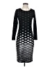 Lularoe Argyle Black Cocktail Dress Size S - photo 1