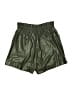 Q2 Collection Metallic Green Shorts Size L - photo 2