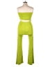 Lezat Color Block Green Jumpsuit Size XL - photo 2