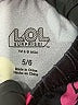 LOL Surprise Hearts Black Track Pants Size 5 - 6 - photo 4