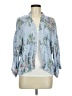 Forever 21 100% Viscose Blue 3/4 Sleeve Blouse Size M - photo 1