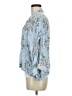 Forever 21 100% Viscose Blue 3/4 Sleeve Blouse Size M - photo 5