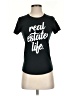 Anvil Black Short Sleeve T-Shirt Size S - photo 1