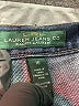 Lauren Jeans Co. 100% Cotton Argyle Blue Jeans Size 16 - photo 6