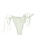 MATTE Collection Solid Ivory Swimsuit Bottoms Size XL - photo 1